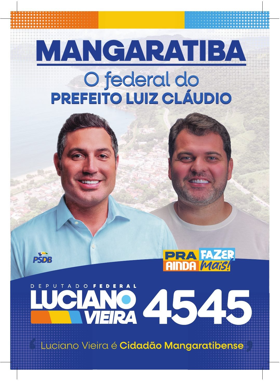 Capa do informativo de Mangaratiba