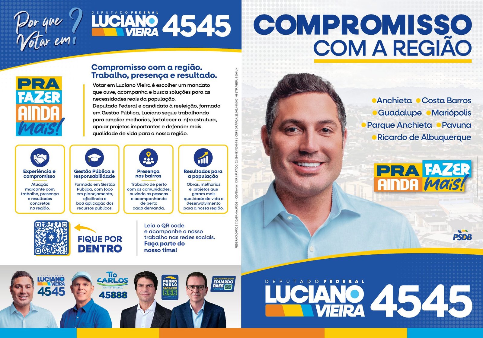 Capa do informativo de Pavuna e Região